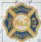 new jersey city of raritan engine co fire patch  