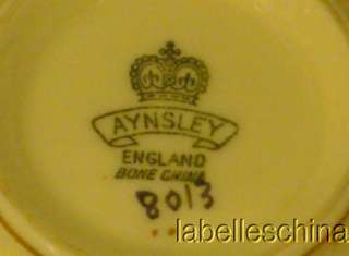   is from aynsley england this is from the rutland nile sage green