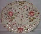 JOHNSON BROTHERS china ROSE CHINTZ pattern MADE IN ENGLAND Oval 