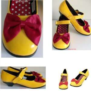  DISNEY MINNIE MOUSE COSTUME SHOES Womens Size 6 Toys 