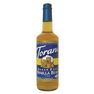 Torani Sugar Free Vanilla Bean Syrup Grocery & Gourmet Food