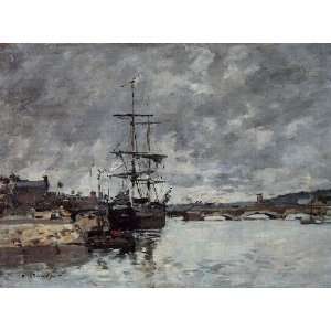   over the Toques at Deauville 2, By Boudin Eugène 