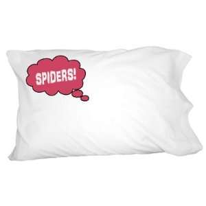  Dreaming of Spiders   Red Novelty Bedding Pillowcase