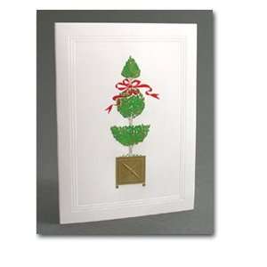  Topiary Card with Ribbon 