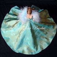B10 Evening/Wedding Dress/Gown for Barbie Dolls, Blue  