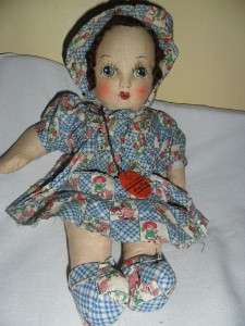   Vintage EARLY AUSTRALIAN JOY TOYS W/Tag Baby doll Estate Find RARE