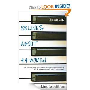 88 Lines About 44 Women Steven Lang  Kindle Store