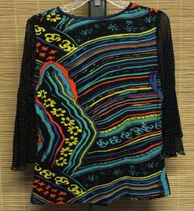   MULTIPLES Fabulous & Funky Embellished Knit Top Shirt S NWOT  
