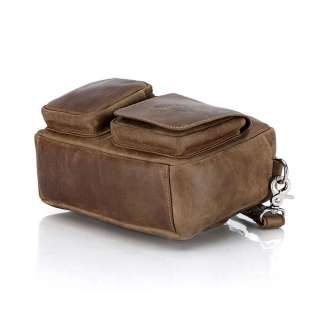   Leather Messenger Shoulder Waist Bag Fanny Pack Factory Price  