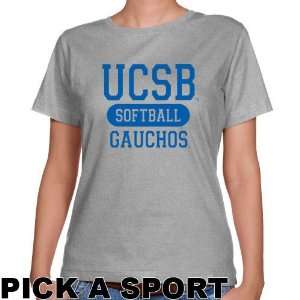  UC Santa Barbara Gauchos Ladies Ash Custom Sport Classic 