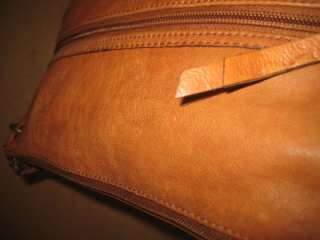   Leather Front Pocket Satchel Field Bag Cross Body Saddle Purse Boho