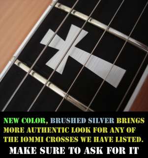 TONY IOMMI Gibson SG CROSS Guitar Vinyl Decal Inlays  