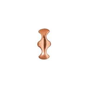  TierraCast Antique Copper (plated) Hourglass 2 Hole Bar 