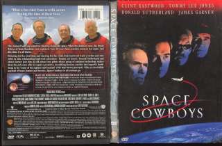SPACE COWBOYS DVD Clint Eastwood Tommy Lee Jones WS 085391872221 