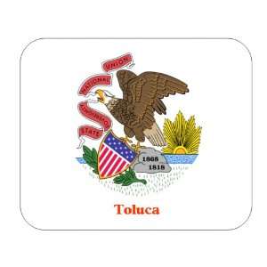  US State Flag   Toluca, Illinois (IL) Mouse Pad 