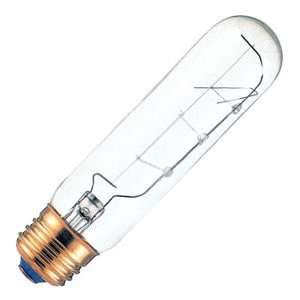 Bulbrite B15T10C 15 Watt Incandescent T10 Tubular Bulb, 120V, Clear