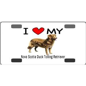  I Love My Nova Scotia Duck Tolling Retriever Vanity 
