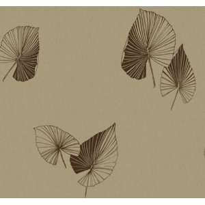 Contemporary Wallpaper Leaf Pattern WE71307