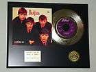 Beatles Love Me Do 24k Gold Record Limited Edition Rock