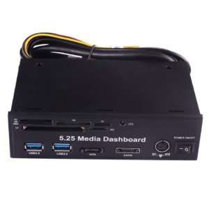  Media Dashboard Front Panel All in one Card Reader 