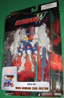 Wing Gundam Zero Custom Figure MOC Bandai 2004 Red Card  