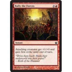   Gathering   Rally the Forces   Mirrodin Besieged   Foil Toys & Games