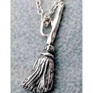  An Adorable Besom or Broom Pendant in Sterling Silver The 