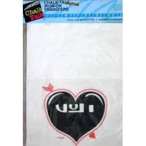  Chalk Talk Iron On Transfers Turns Any Garment Into a 