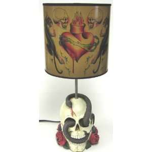  LumiSource Tattoo Lamp, Skull