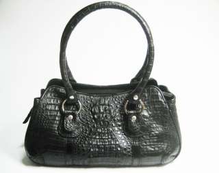SALE GENUINE CROCODILE ALLIGATOR Skin Leather Handbag Purse Shoulder 