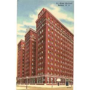   Vintage Postcard Hotel Richford Buffalo New York 