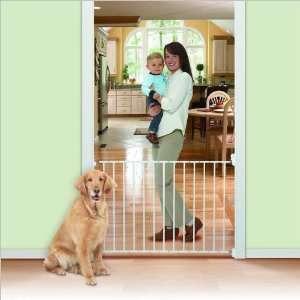  Summer Infant SureSecure Secure Entry White Metal Gate 