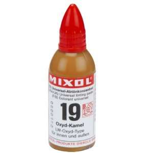  Mixol Universal Tints, Oxide Camel, #19, 20 ml