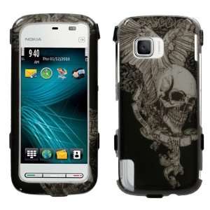  NOKIA 5230 (Nuron), Skull Wing Phone Protector Cover 