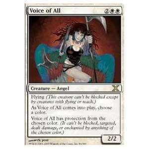  Magic the Gathering   Voice of All   Tenth Edition   Foil 