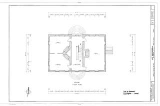 Authentic Williamsburg Colonial House, printed plans  