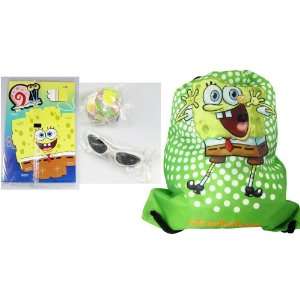   Backpack Drawstring with Cutout, Ball & Sunglasses Toys & Games