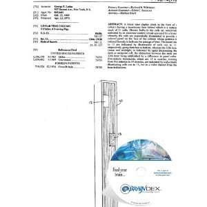  NEW Patent CD for LINEAR TIME COLUMN 