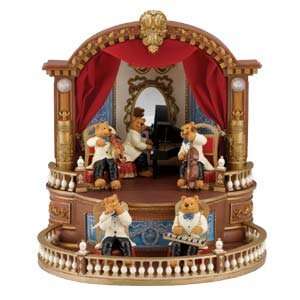 Musical Chairs Bear Orchestra from Mr. Christmas Gold Label Music Box 