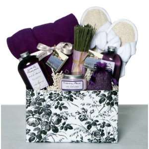  Lavender Fields Spa Gift Basket 