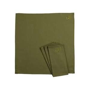 Better Homes and Gardens® Embroidered Napkins in Olive 