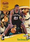 2000 01 Topps Stars TIM DUNCAN Certified Autographed Signed Card 