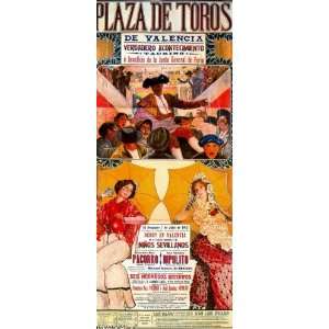   Torrent   24 x 58 inches   Bullfighting Poster, Plaza De Tor Home