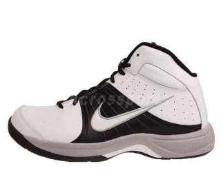   Overplay VI White Black 2011 New Mens Basic Basketball Shoes 443456100