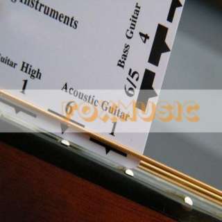 Guitar Bass String Pitch Ruler For Acoustic Electric  