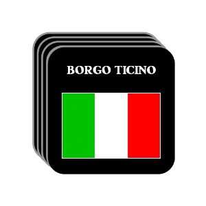  Italy   BORGO TICINO Set of 4 Mini Mousepad Coasters 