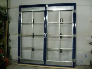 WIDE x 8 TALL SPRAY BOOTH DOORS WITH FILTERS  