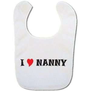  I love Nanny Baby bib Baby