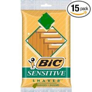  BIC Single Blade Shaver, Sensitive,145count Health 