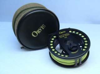 ORVIS BattenKill Large Arbor 5/6 Fly Fishing Reel with Case  